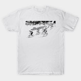 bmx race racing T-Shirt